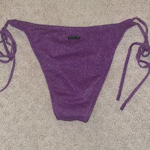 Triangl Vinca Violet Sparkle Bikini Bottoms